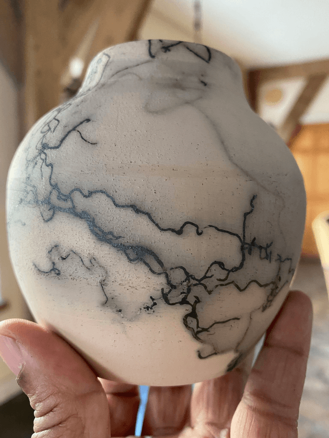 A Raku Firing - Pottery Workshop  25 October  10am - 3pm   